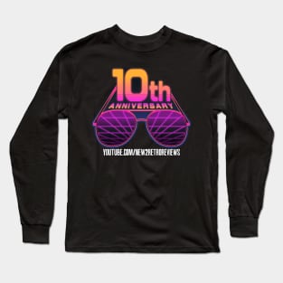 10 Year Anniversary New2RetroReviews Long Sleeve T-Shirt